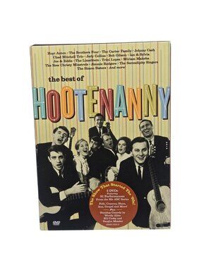 The Best Of Hootenanny 3 DVD Box Set Folk Country Blues Jazz Gospel Comedy